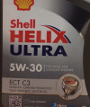 Купить Моторное масло Shell Helix Ultra ECT C3 5W-30 55л  в Минске.
