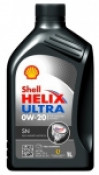 Купить Моторное масло Shell Helix Ultra SN 0W-20 1л  в Минске.