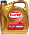 Купить Моторное масло SINTEC Platinum 5W-40 4л  в Минске.