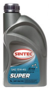 Купить Моторное масло SINTEC Супер 15W-40 SG/CD 1л  в Минске.