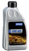 Купить Моторное масло SWAG High Perfomance 5W-40 1л  в Минске.