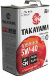 Купить Моторное масло Takayama 5W-40 API SN/CF 4л  в Минске.
