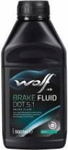 Купить Тормозная жидкость Wolf Brake Fluid DOT 5.1 0,5л  в Минске.