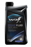 Купить Тормозная жидкость Wolf Brake Fluid DOT4 1л  в Минске.