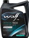 Купить Моторное масло Wolf Officialtech 0W-30 MS-BFE 5л  в Минске.