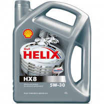 Купить Моторное масло Shell Helix HX8 ECT 5W-30 4л  в Минске.