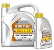Купить Охлаждающие жидкости SINTEC Gold G12 желтый 1л  в Минске.