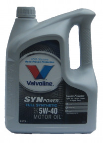 Купить Моторное масло Valvoline SynPower 5W-40 4л  в Минске.