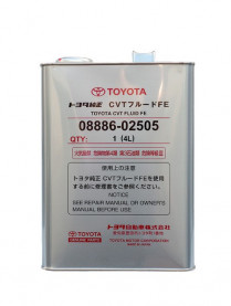 Купить Трансмиссионное масло Toyota Fluid FE (0888602505) 4л  в Минске.
