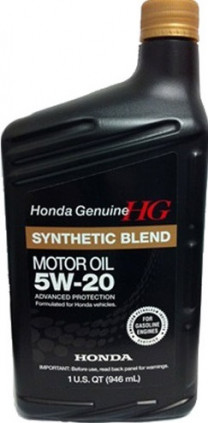 Купить Моторное масло Honda Synthetic Blend 5W-20 SN (08798-9032) 0.946л  в Минске.