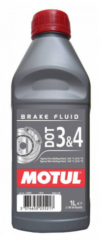 Купить Тормозная жидкость Motul DOT 3&4 Brake Fluid 1л  в Минске.