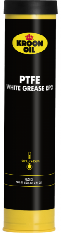 Купить Автокосметика и аксессуары Kroon Oil PTFE White Grease EP2 400гр  в Минске.
