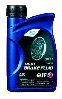 Купить Тормозная жидкость Elf Moto Brake Fluid DOT 5.1 0,5л  в Минске.