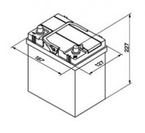 Купить Автомобильные аккумуляторы AutoPart AP400 540-030 (40 А·ч)  в Минске.