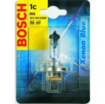 Купить Лампы автомобильные Bosch H4 Xenon Blue (бело-голубой световой поток) 1шт [1987301010]  в Минске.