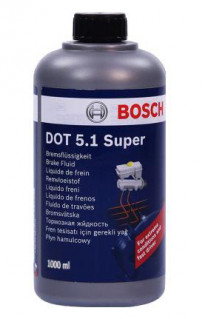 Купить Тормозная жидкость Bosch DOT 5.1 SUPER 1л  в Минске.