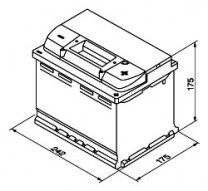 Купить Автомобильные аккумуляторы AutoPart AP552 555-200 (55 А·ч)  в Минске.