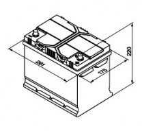 Купить Автомобильные аккумуляторы AutoPart AP570 570-030 (70 А·ч)  в Минске.