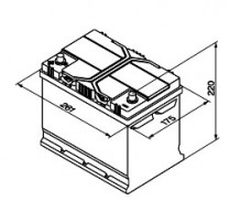 Купить Автомобильные аккумуляторы AutoPart AP571 570-031 (70 А·ч)  в Минске.