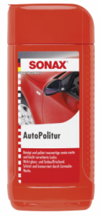 Купить Автокосметика и аксессуары Sonax Автополироль. Чистит, полирует и защищает за один раз. 500мл (300200)  в Минске.