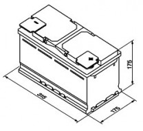 Купить Автомобильные аккумуляторы AutoPart AP852 585-400 (85 А·ч)  в Минске.