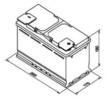 Купить Автомобильные аккумуляторы Baren Polar 610 150 095 (110 А·ч)  в Минске.