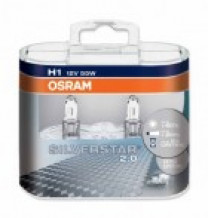 Купить Лампы автомобильные Osram H1 Silverstar 2.0 2шт [64150SV2-HCB]  в Минске.