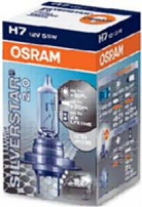 Купить Лампы автомобильные Osram H7 SilverStar 1шт [64210SV2]  в Минске.