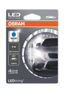 Купить Лампы автомобильные Osram LEDriving - Standard C5W 41mm 1шт (6441BL-01B)  в Минске.