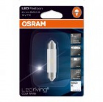 Купить Лампы автомобильные Osram C5W 12V 0.5W Standart LEDriving Festoon 1шт [6441CW-01B]  в Минске.
