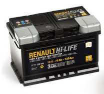 Купить Автомобильные аккумуляторы Renault Hi-LIFE (70 А·ч)  в Минске.