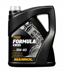 Купить Моторное масло Mannol Formula Excel 5W-40 4л  в Минске.