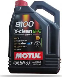 Купить Моторное масло Motul 8100 X-clean EFE 5W-30 20л  в Минске.