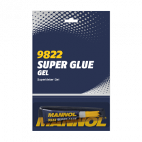 Купить Автокосметика и аксессуары Mannol Super Glue- мгновенный клей 3гр  в Минске.