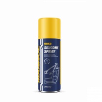 Купить Автокосметика и аксессуары Mannol Silicone Spray (Силиконовая водоотталкивающая смазка) 200мл  в Минске.