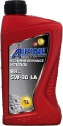 Купить Моторное масло Alpine RSL 5W-30LA 1л  в Минске.