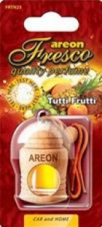 Купить Автокосметика и аксессуары Areon Ароматизатор Fresco Tutti Frutti подвесной жидкий (ARE FRES TUTTI FRUTTI)  в Минске.