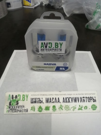 Купить Лампы автомобильные Narva H4 Range Power White 2шт [48680RPW]  в Минске.
