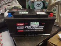 Купить Автомобильные аккумуляторы Patron AGM R 92Ah 850A (PB92-850AGMC)  в Минске.