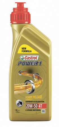 Купить Моторное масло Castrol Power 1 4T 20W-50 1л  в Минске.