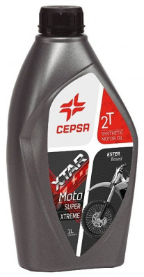 Купить Моторное масло CEPSA Xtar MOTO 2T Super Xtreme 1л  в Минске.