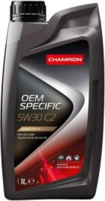 Купить Моторное масло Champion OEM Specific C2 5W-30 1л  в Минске.