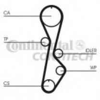 Купить Комплекты ГРМ Contitech CT774K1  в Минске.