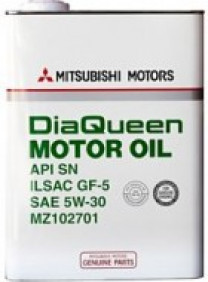 Купить Моторное масло Mitsubishi DiaQueen SN 5W-30 (MZ102701) 4л  в Минске.