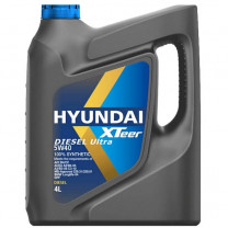 Купить Моторное масло Hyundai Xteer Diesel Ultra 5W-40 4л  в Минске.