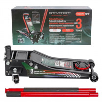 Купить Домкраты RockForce Подкатной  гидравлический двухпоршневой 3т (RF-T830018(DS)(New))  в Минске.