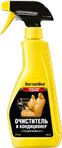 Купить Автокосметика и аксессуары DoctorWax Очиститель-кондиционер для кожи спрей 475ml (DW5212)  в Минске.