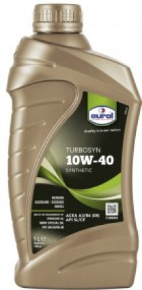 Купить Моторное масло Eurol Turbosyn 10W-40 1л  в Минске.