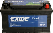 Купить Автомобильные аккумуляторы Exide Excell EB800 (80 А/ч)  в Минске.