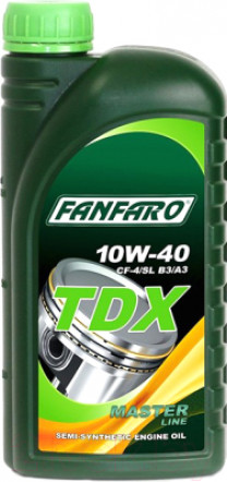 Купить Моторное масло Fanfaro TDX 10W-40 1л  в Минске.